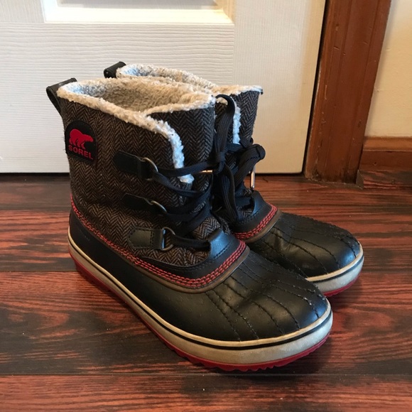 sorel herringbone boots
